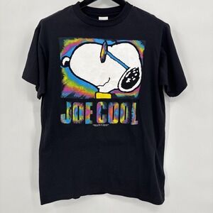 Vintage Peanuts Snoopy Joe Cool Tie-Dye M USA 90s T-Shirt Unisex Single Stitch